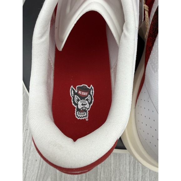 Adidas Adizero Evo SL NC State Wolfpack Mens Size 11.5 White Red Running Shoes main image 5